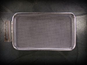 Josper mikroperforeret grillrist 15 x 25 cm set ovenfra