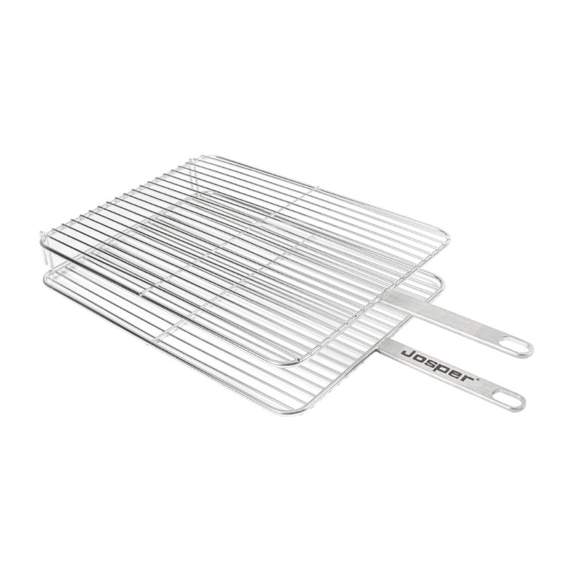 Josper 240012 dobbelt grillrist 30 × 40 cm i rustfrit stål