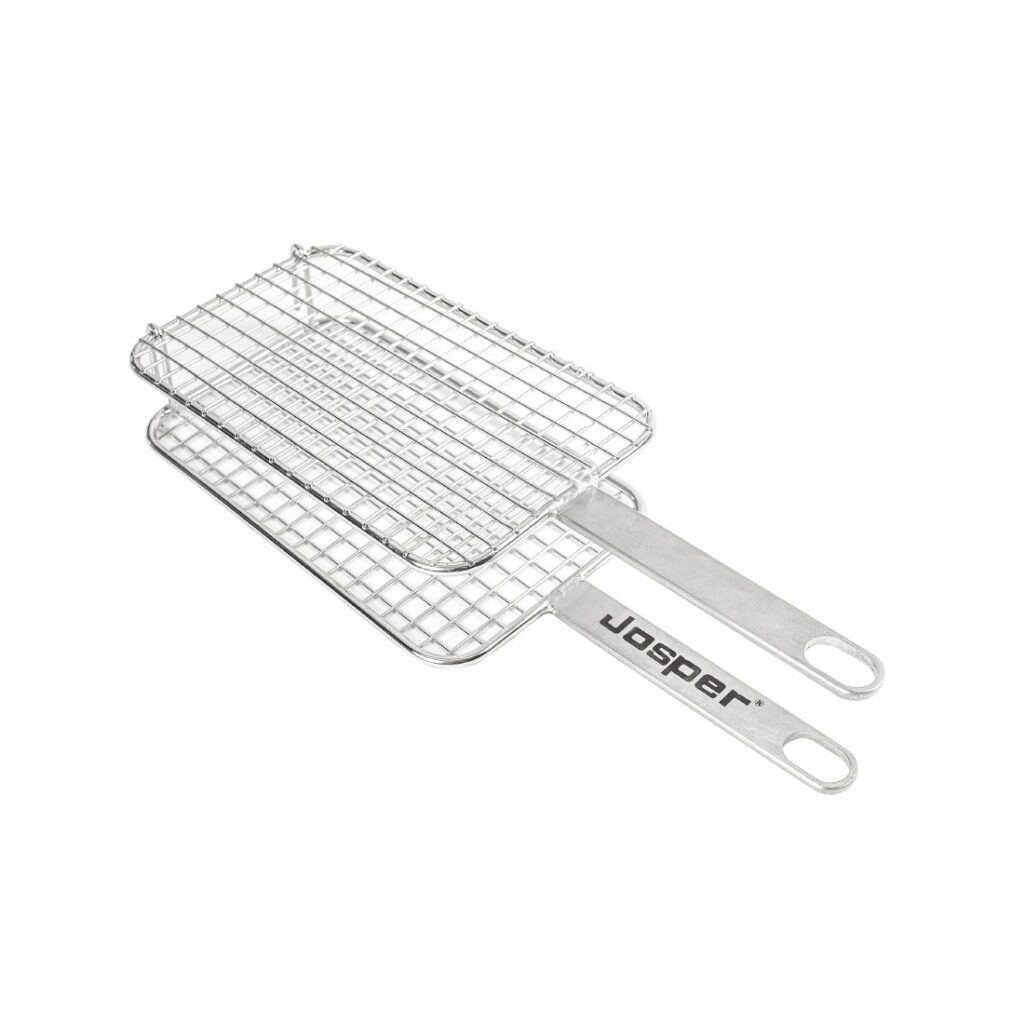 Josper dobbelt mini grillrist 240016 i rustfrit stål, 15 x 25 cm