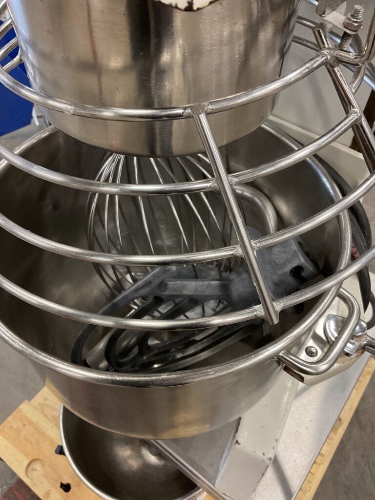 Agrenco AN-series mixer with stainless kettle guard
