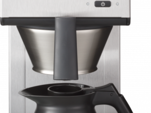 Bravilor Bonamat Mondo filterkaffemaskine med to glaskander set forfra