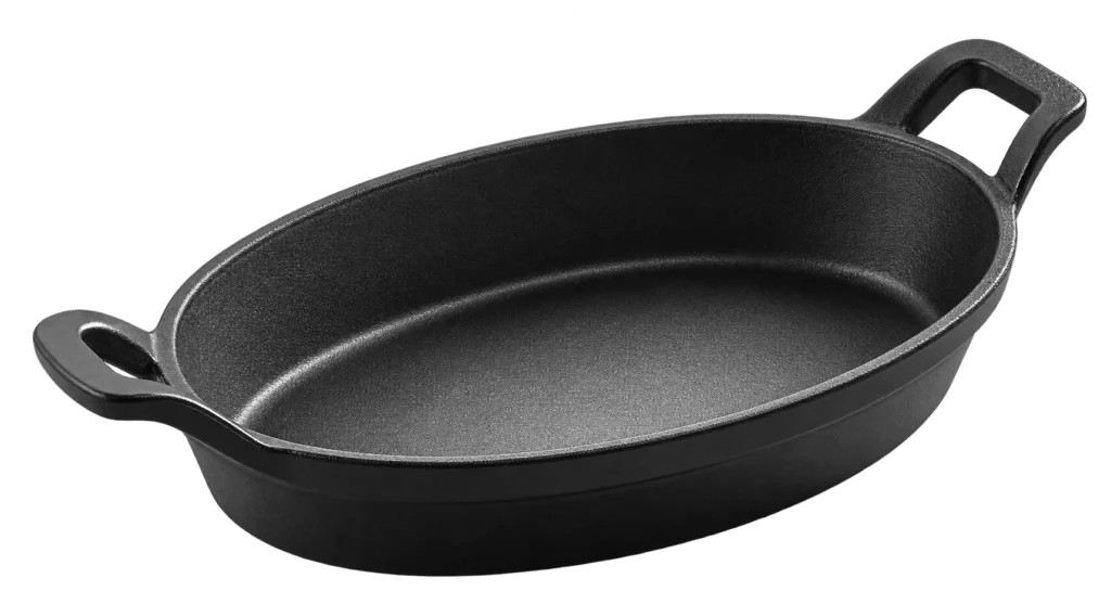 Mini kasserolle 215x155 mm støbejern