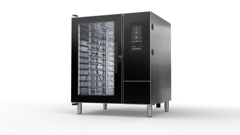 Hounø kombiovn 10-1/1 GN set forfra med glasdør og touchpanel