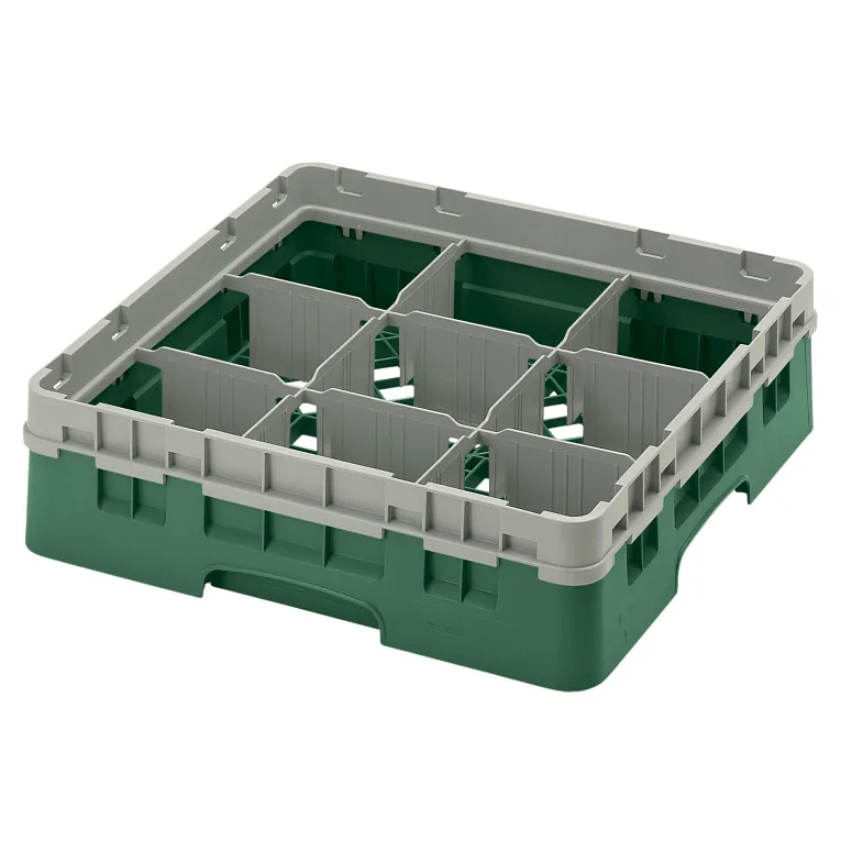 Cambro kop/glas opvaskekurv 9 rum 50x50 cm