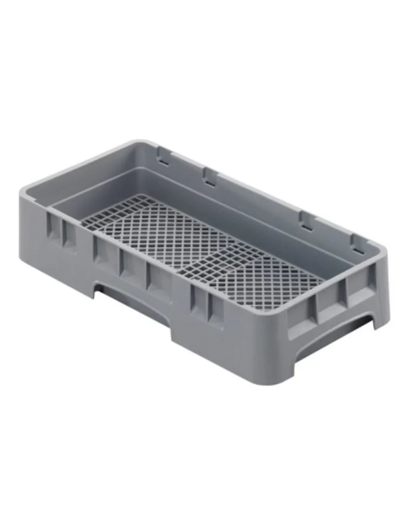 Cambro opvaskekurv bestik 50x25 cm grå