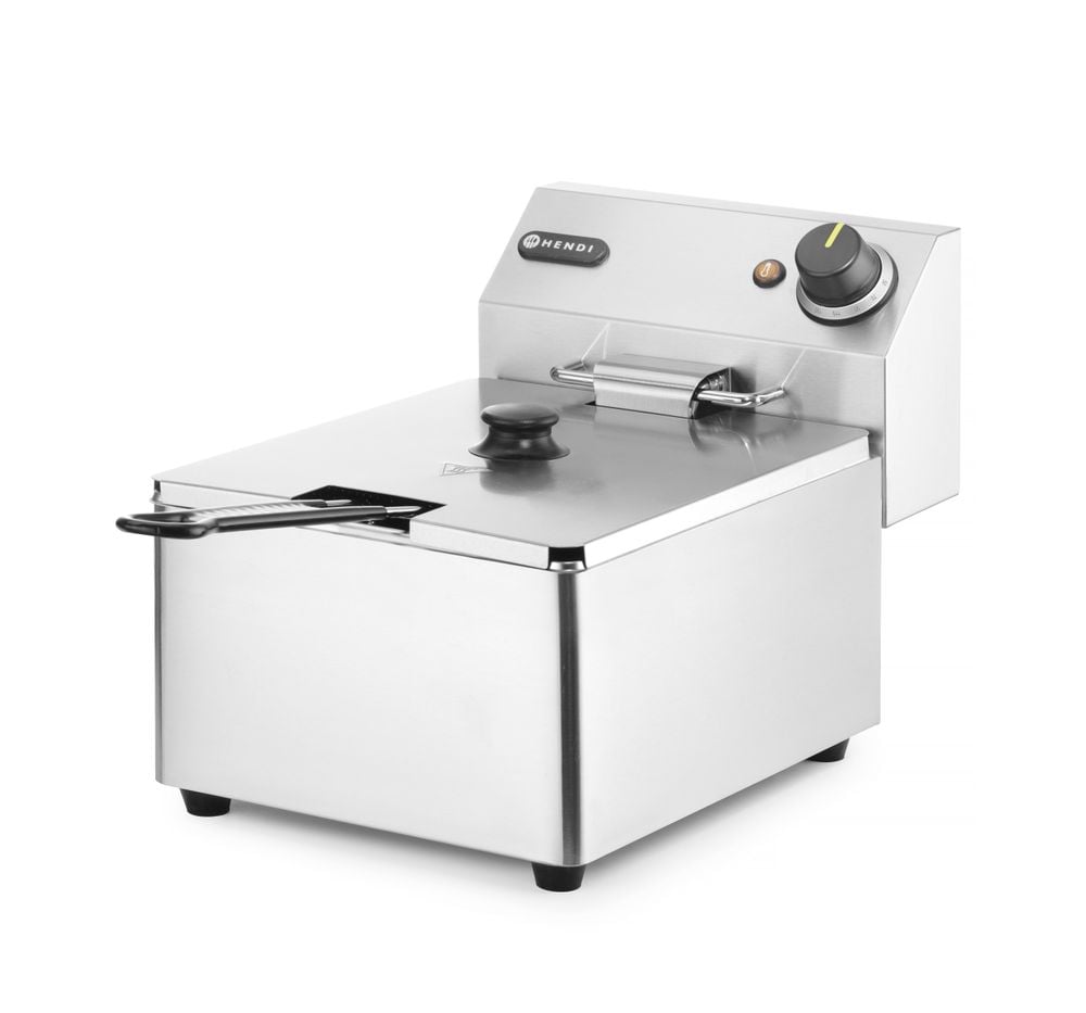 Frituregryde Kitchen Line - 6L, 230V/3300W, 265x430x(H)290mm, rustfrit stål - Billede 3