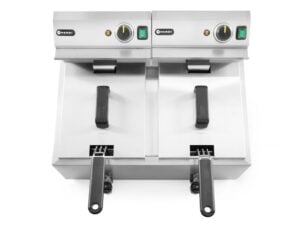 Friture Profi Line med afløbsventil, 2 × 8 l, 16L, 230V/7000W, 605x515x(H)350mm - Billede 5