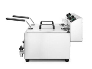 Friture Profi Line med afløbsventil, 2 × 8 l, 16L, 230V/7000W, 605x515x(H)350mm - Billede 6