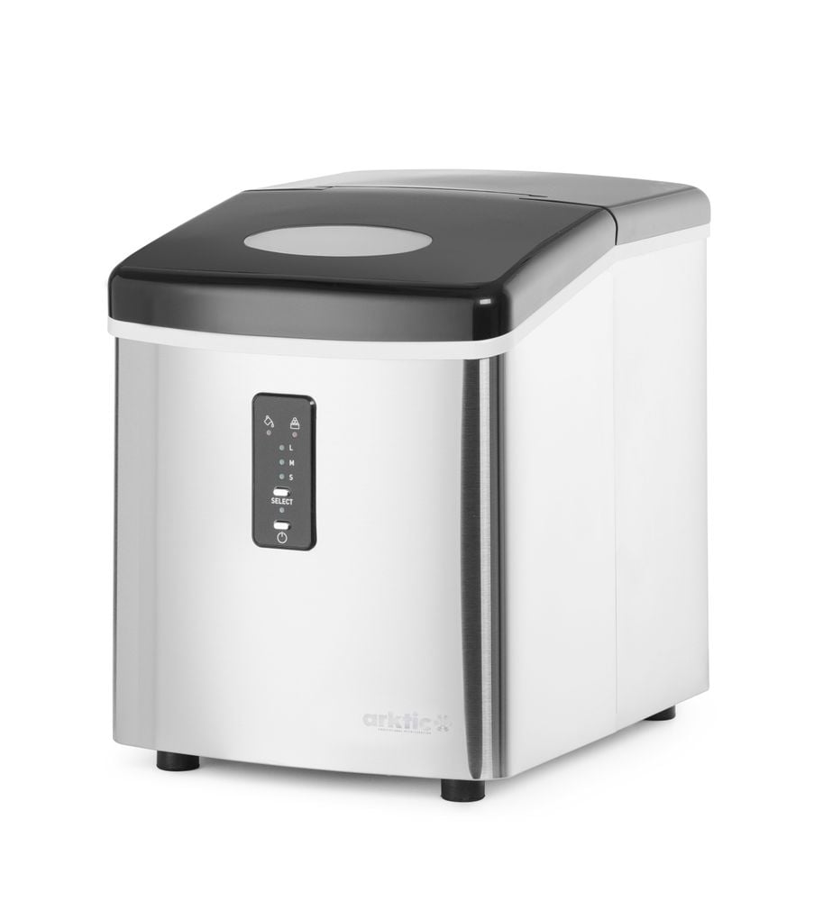 Ismaskine, Arktic, 230V/120W, 297x367x(H)378mm, Bordmodel i rustfrit stål - Billede 3