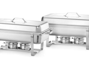 Chafing dish i rustfrit stål, 9 l - Billede 7