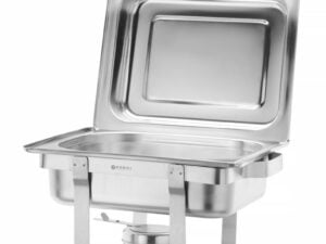 Chafing dish i rustfrit stål, 4,5 l, inkl. Brændstofholdere - Billede 5