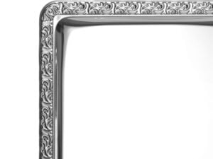 Banketbakke GN 1/1 med dekorativ kant, 530x325mm, rustfrit stål - Billede 4