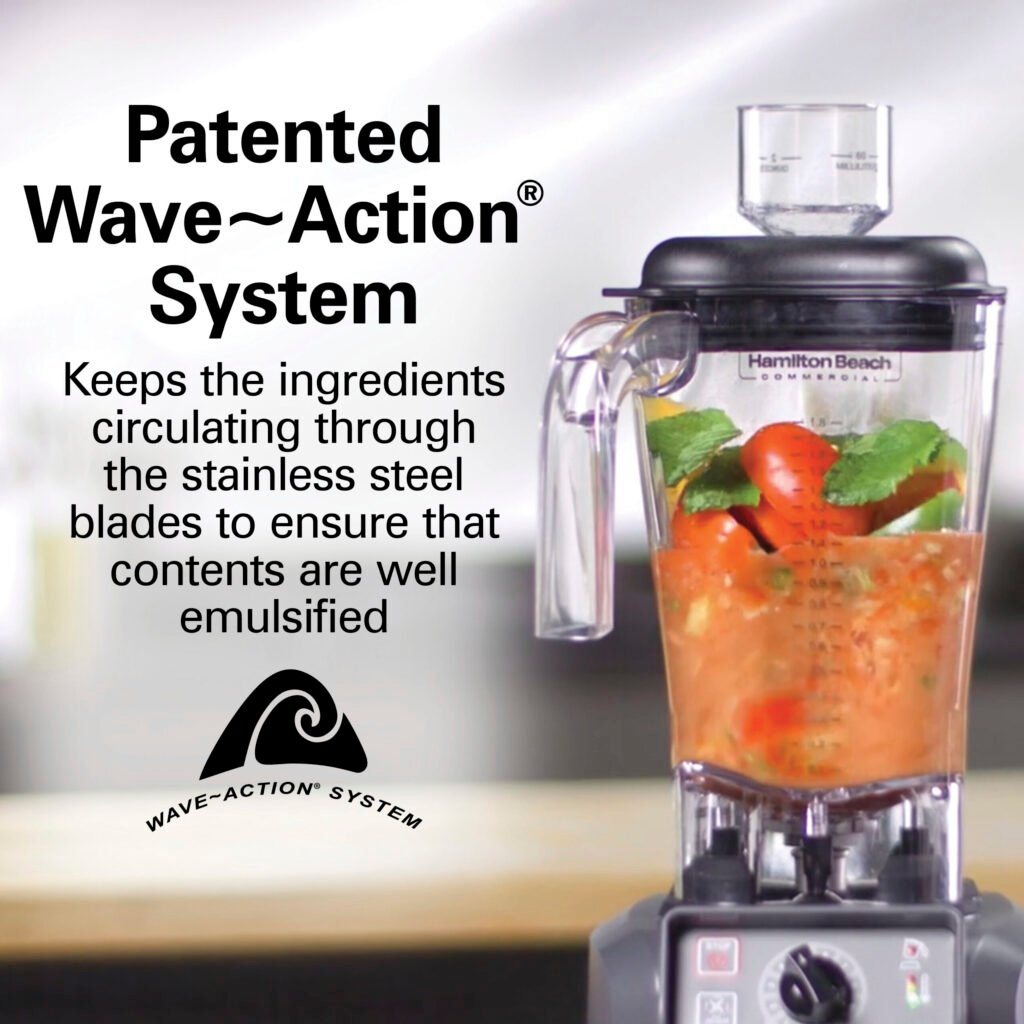 Hamilton Beach HBF600R-CE blender med beholder