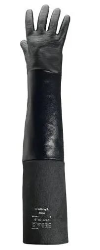 Handsker, Neoprene, Str. 8, L660mm, sort.