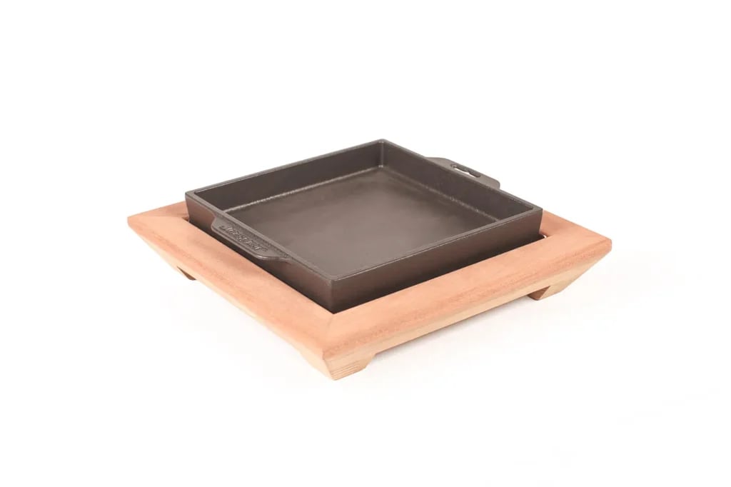 Josper - 264005 - Træunderlag i iroko-træ - 27 x 27 cm - Billede 2
