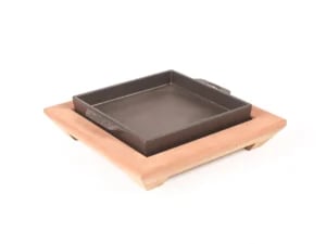 Josper - 264005 - Træunderlag i iroko-træ - 27 x 27 cm - Billede 2