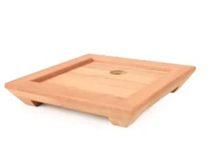 Josper - 264005 - Træunderlag i iroko-træ - 27 x 27 cm
