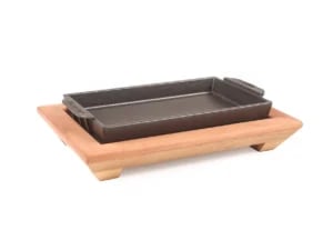 Josper - 264004 - Træunderlag i iroko-træ - 32 x 22 cm - Billede 2