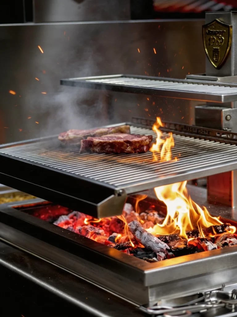 Josper - QBE Grillkul - Trækul, Hvid Quebracho træ, 9,5 kg sæk - Billede 4