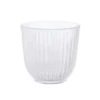 GlassFORever Nordic 32 cl - klart riflet brudsikkert plastglas