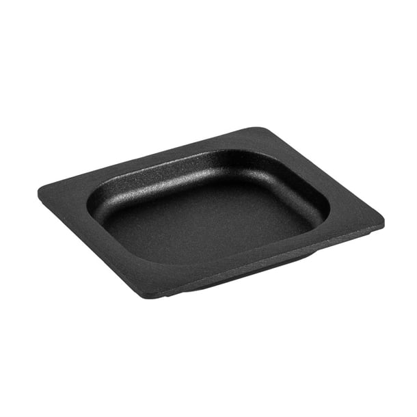 Josper GN 1/6 bakke 20 mm i sort støbt aluminium
