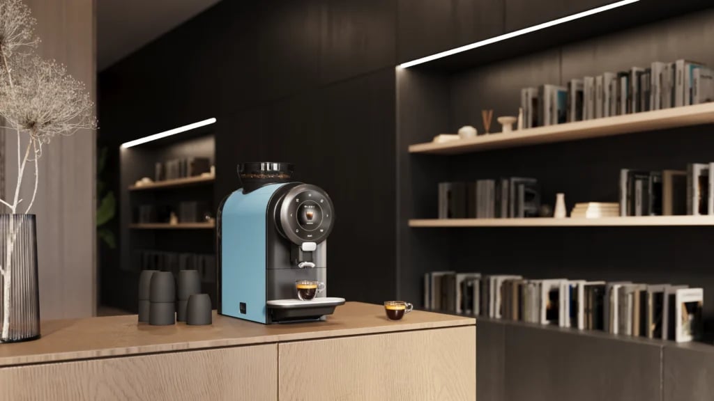 Bravilor Bonamat - Kaffemaskine, SPRSO black/blue - Billede 5