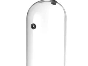 Røgklokke i glas med ventil, ø260x(h)174mm - perfekt til koldrøgning - Billede 2