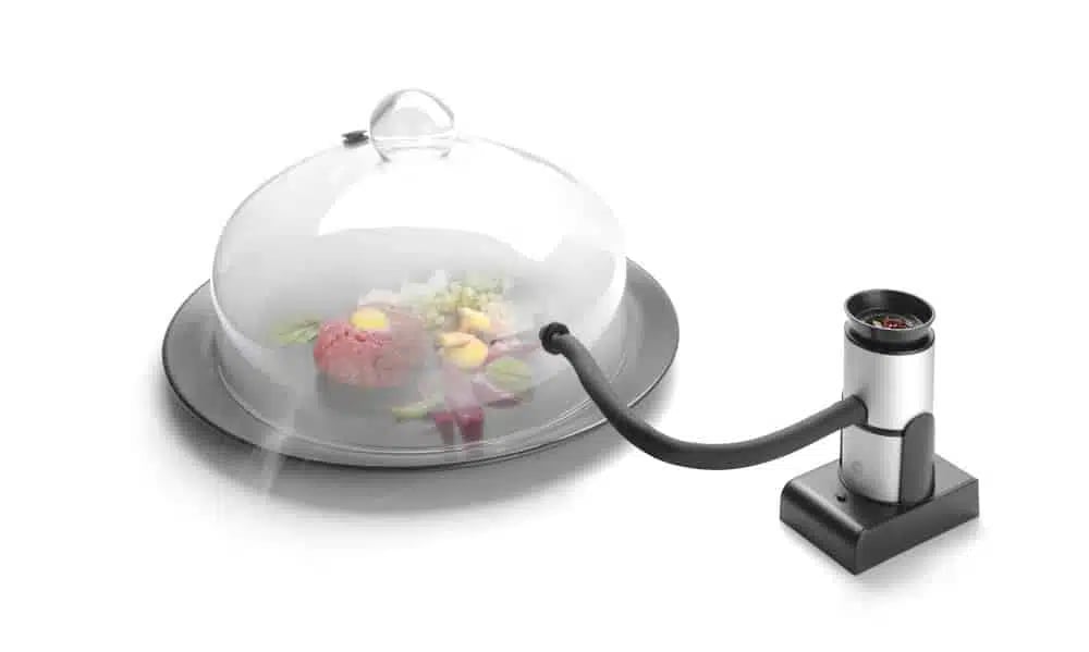 Røgklokke i glas med ventil, ø260x(h)174mm - perfekt til koldrøgning - Billede 5