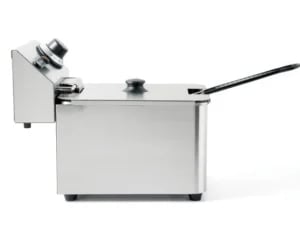 Frituregryde Kitchen Line - 4L, 230V/3000W, 217x380x(H)300mm, rustfrit stål, aftagelig oliebeholder - Billede 4