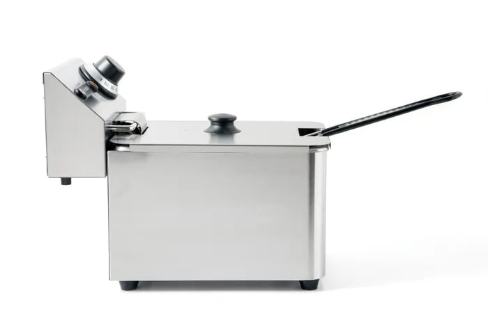 Frituregryde Kitchen Line - 4L, 230V/3000W, 217x380x(H)300mm, rustfrit stål, aftagelig oliebeholder - Billede 4