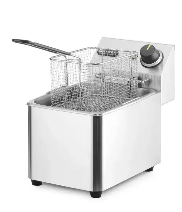 Frituregryde Kitchen Line - 4L, 230V/3000W, 217x380x(H)300mm, rustfrit stål, aftagelig oliebeholder - Billede 6
