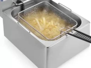 Frituregryde Kitchen Line - 4L, 230V/3000W, 217x380x(H)300mm, rustfrit stål, aftagelig oliebeholder - Billede 5