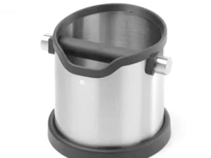 Rund kaffegrumsboks, 153x185x(h)165mm, passer til de fleste portafiltre - Billede 3