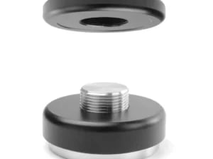 Justérbar kaffetamper, ø58x(h)35mm, silikone med plads til 2 portafiltre - Billede 2