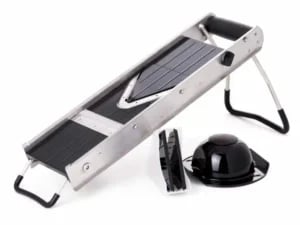 Mandolinjern i v-form, sort - Billede 6