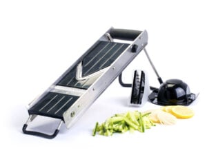 Mandolinjern i v-form, sort - Billede 7