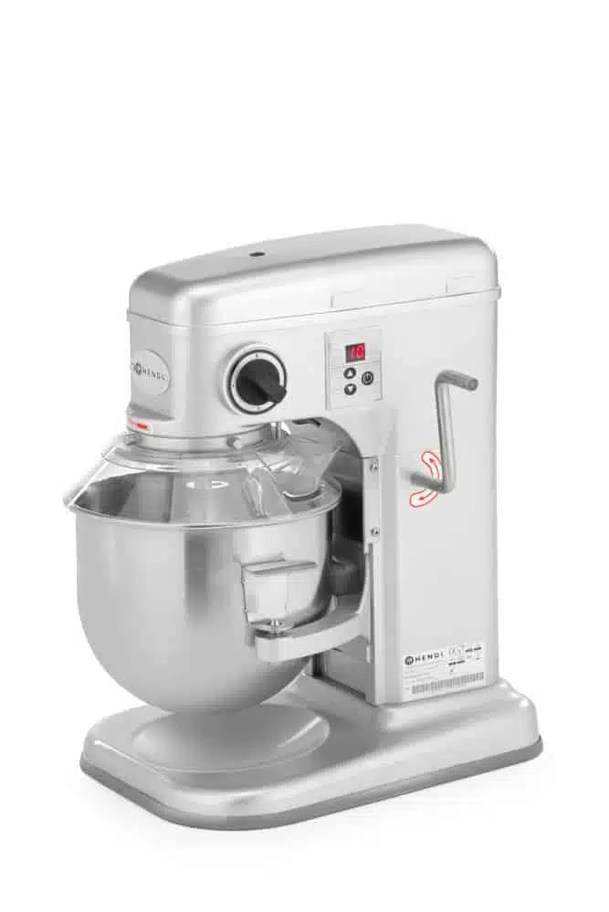Professionel dejmixer, 7l, sølvfarvet, 650w - Billede 3
