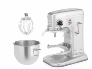 Professionel dejmixer, 7l, sølvfarvet, 650w - Billede 5