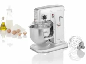 Professionel dejmixer, 7l, sølvfarvet, 650w - Billede 6