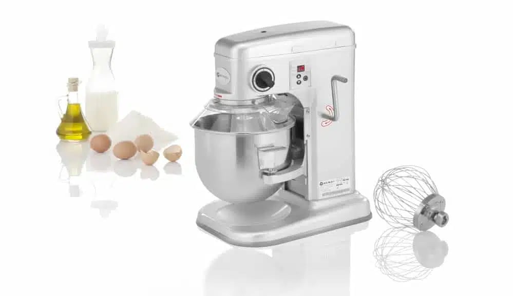 Professionel dejmixer, 7l, sølvfarvet, 650w - Billede 6