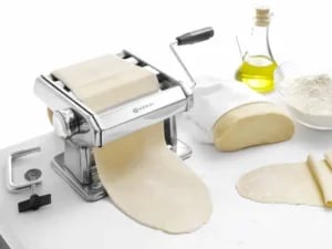 Pasta maskine, Profi Line, 382x440x(H)340mm, justerbar dejtykkelse, 3 ruller/skærere - Billede 3
