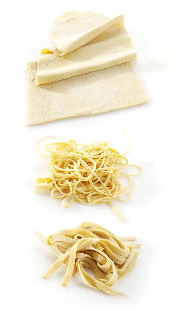 Pasta maskine, Profi Line, 382x440x(H)340mm, justerbar dejtykkelse, 3 ruller/skærere - Billede 5