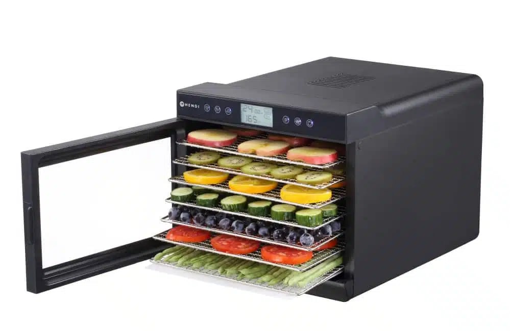 Professionel madtørrer, 7 bakker, 230v/500w - Billede 3