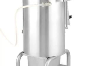 Professionel kartoffelskræller, 10 kg, 230v/750w, rustfrit stål - Billede 5