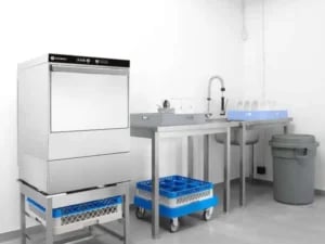 Opvaskemaskine 50x50 - elektronisk styring, 400V/6600W, 570x600x(H)830mm. - Billede 6