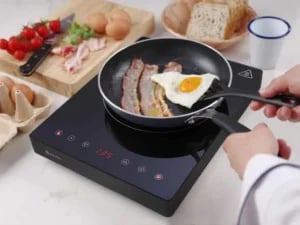 2000w induktionskogeplade med touch kontrol - Billede 4
