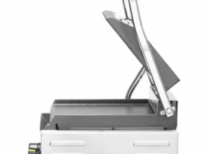 Enkelt kontaktgrill med rillet top og glat bund, 230v/1800w - Billede 7