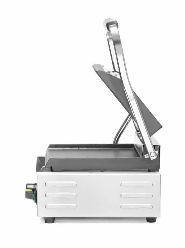 Enkelt kontaktgrill med rillet top og glat bund, 230v/1800w - Billede 7