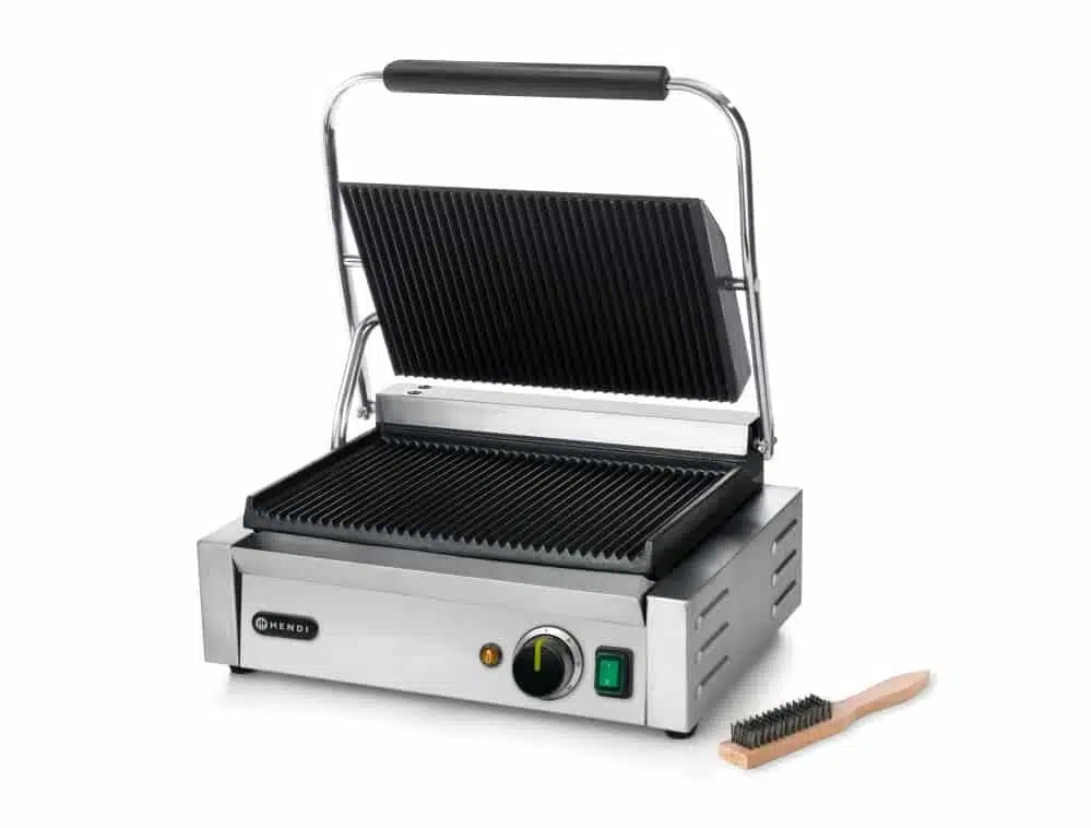 Panini kontaktgrill med rillet over- og underflade, 2200w - Billede 7