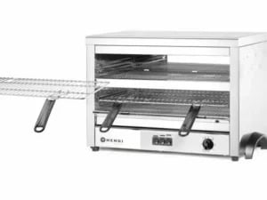 Quartz Salamander MAXI GN 1/1, 400V/4500W, 685x396x(H)452mm, med 9 varmelegemer, stålbeskyttelse og rustfrit stålhus - Billede 4